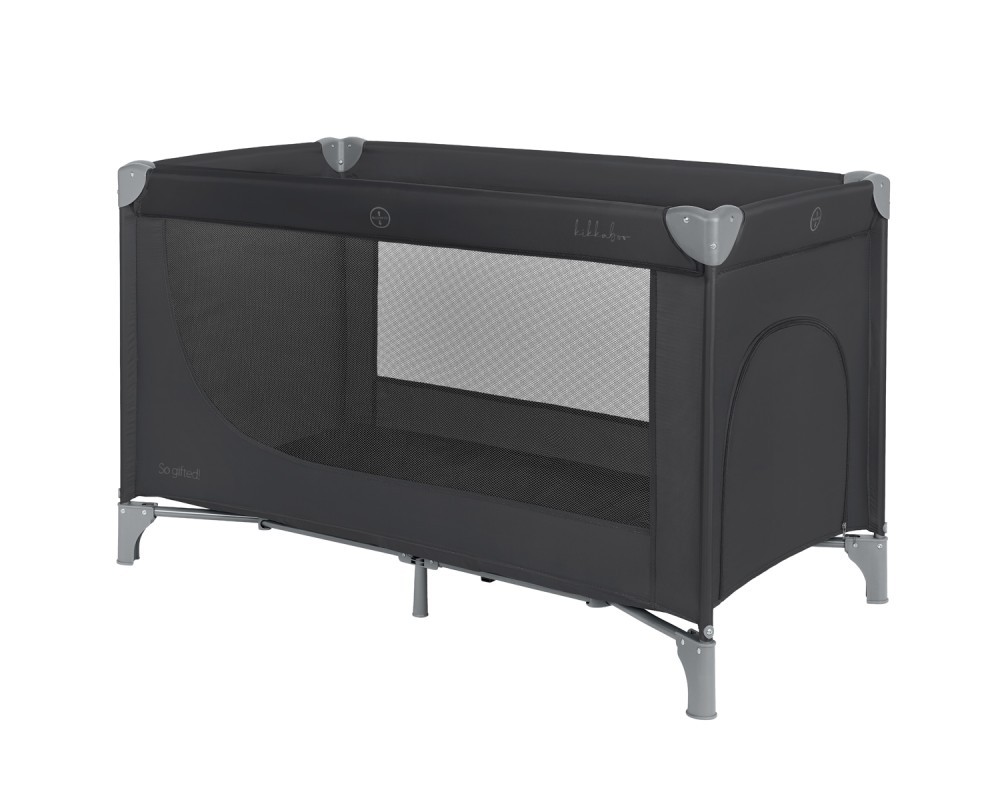 Παρκοκρέβατο 2 επιπέδων So Gifted μαύρο