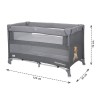 Παρκοκρέβατο UP and DOWN with Foldable Side strink dream - LORELLI