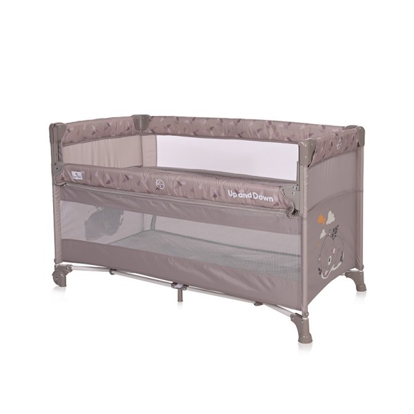 Παρκοκρέβατο UP and DOWN with Foldable Side strink dream - LORELLI