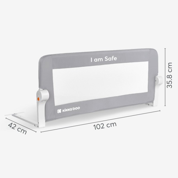Bed rail I am safe 102cm Grey