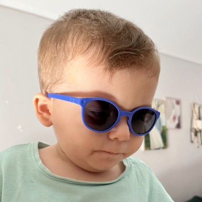 Γυαλιά Ηλίου Wazz 1-2 ετών - Wayfarer Intense Blue KiETLA