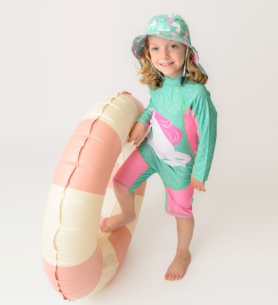 Cape Sunhat (2-4Y) Unity the Unicorn