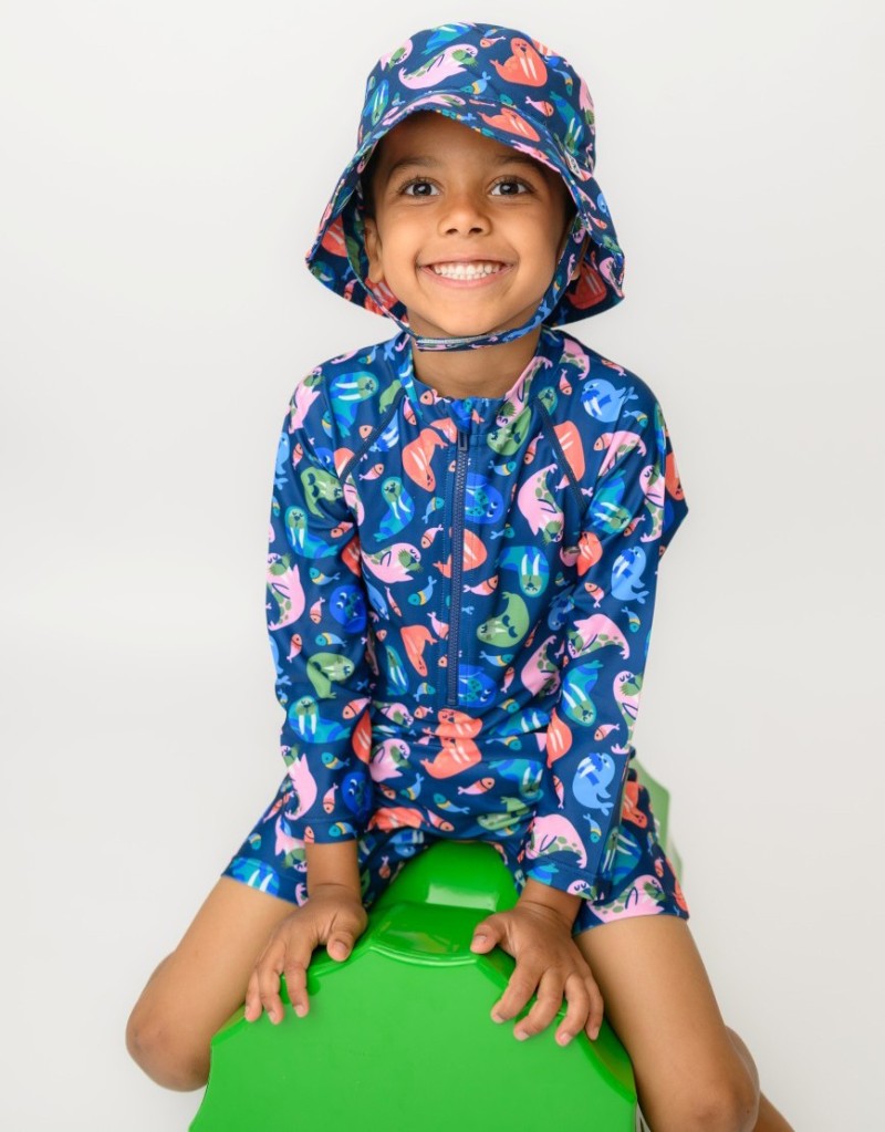 Αντηλιακό Bucket Καπέλο Wally the Walrus (12-24M)