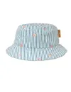 Καπέλο Bucket ( 3-6μηνων ) διπλής όψης με UVA-UVB προστασία Stripes & crabs