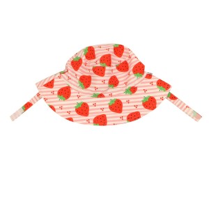 Αντηλιακό Bucket Καπέλο Strawberry 12-24m