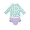 Zoocchini Σετ UV Μαγιό και Μπλούζα Daisy (3Y)