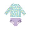 Zoocchini Σετ UV Μαγιό και Μπλούζα Daisy (2Y)