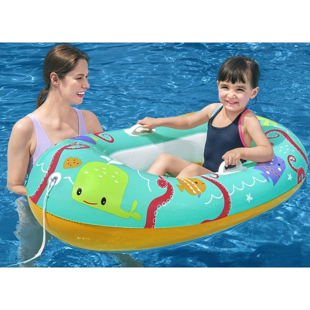 Φουσκωτό Βαρκάκι Tropical Crew 110x64x25cm  Bestway