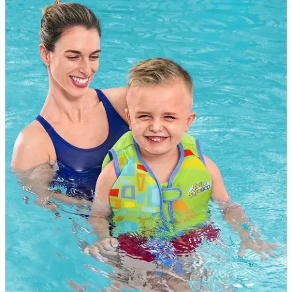 Σωσίβιο Γιλέκο Swim Safe ABC M/L 2 Σχεδια Bestway - 32177