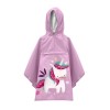UNICORN αδιάβροχο poncho με κουκούλα