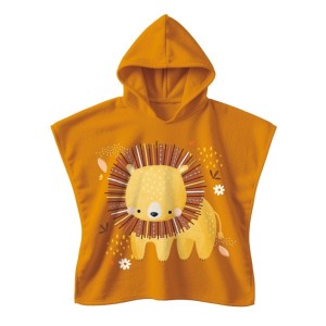 Sassi Poncho με κουκούλα 100% Chompy The Lion