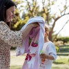 Sassi Poncho με κουκούλα Sparkly The Unicorn