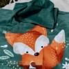 Sassi Poncho με κουκούλα Crunchy The Fox