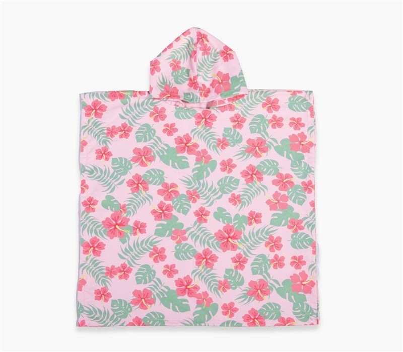 ΠΟΝΤΣΟ ΠΟΛ.LETS GO TROPIC 65X65PINK