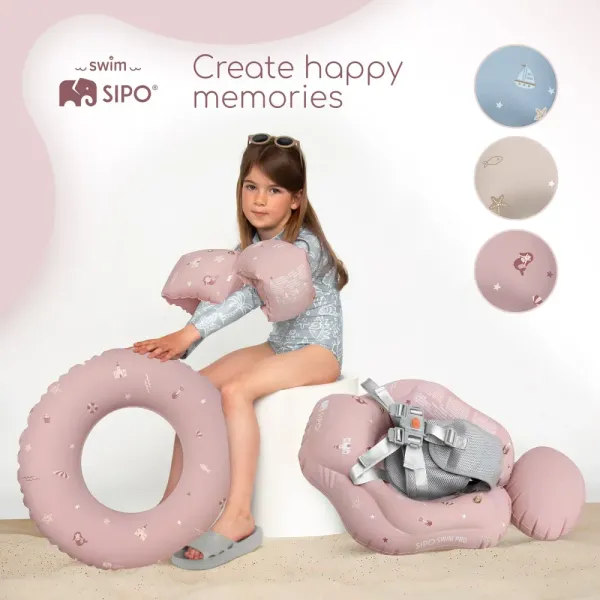 Swimpro Βρεφικό Σωσίβιο Pink (6-36 μηνών)