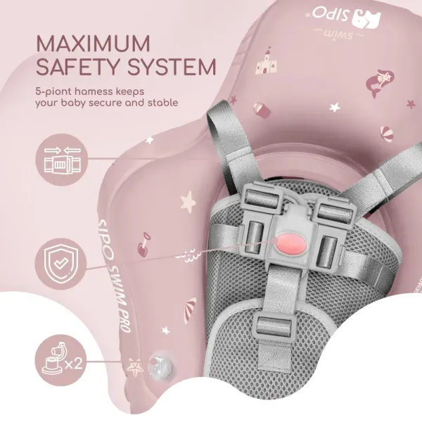 Swimpro Βρεφικό Σωσίβιο Pink (6-36 μηνών)