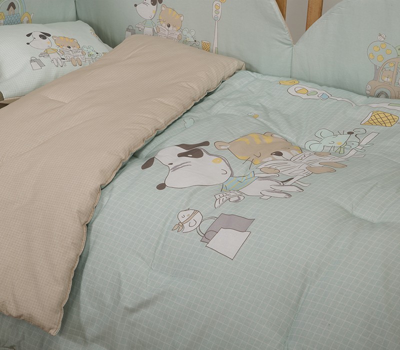 ΠΑΠΛΩΜΑ ΒΑΜΒ-ΠΟΛ LIFE IN THE CITY 110X140 aqua