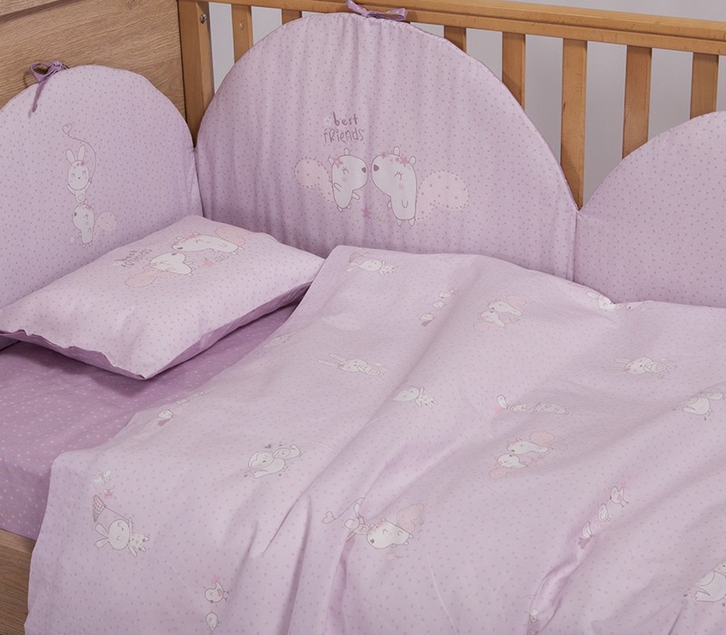 ΠΑΝΤΑ ΒΑΜΒ-ΠΟΛ BEST FRIENDS   lilac