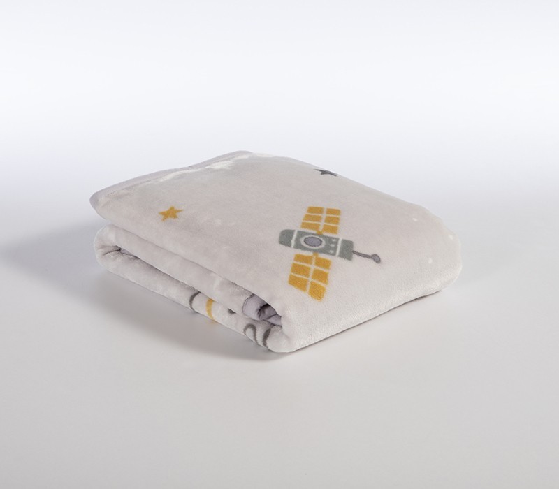 ΚΟΥΒΕΡΤΑ ΠΟΛ.MY UNIVERSE 75X100   cloud grey