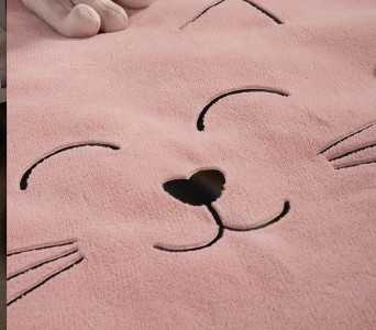 ΧΑΛΑΚΙ ΠΑΙΧΝΙΔΙΟΥ ΠΟΛ.SMILING CAT D90   pink