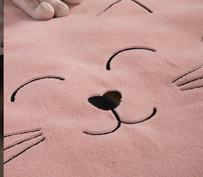 ΧΑΛΑΚΙ ΠΑΙΧΝΙΔΙΟΥ ΠΟΛ.SMILING CAT D90   pink