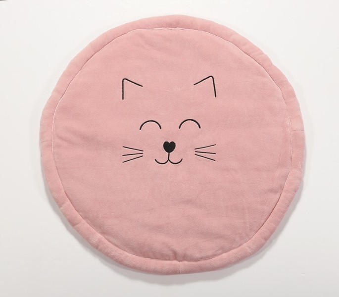 ΧΑΛΑΚΙ ΠΑΙΧΝΙΔΙΟΥ ΠΟΛ.SMILING CAT D90   pink