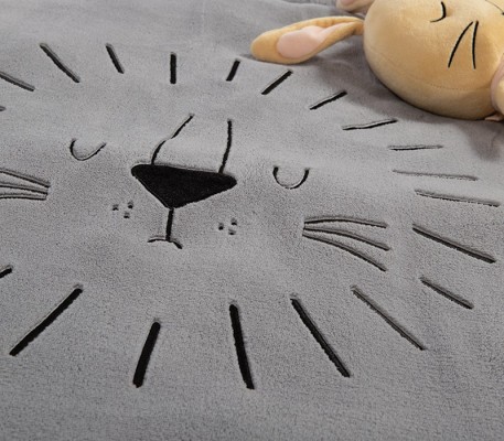 ΧΑΛΑΚΙ ΠΑΙΧΝΙΔΙΟΥ ΠΟΛ.SLEEPING LION D90 grey ΧΑΛΑΚΙ ΠΑΙΧΝΙΔΙΟΥ ΠΟΛ.SLEEPING LION D90 grey