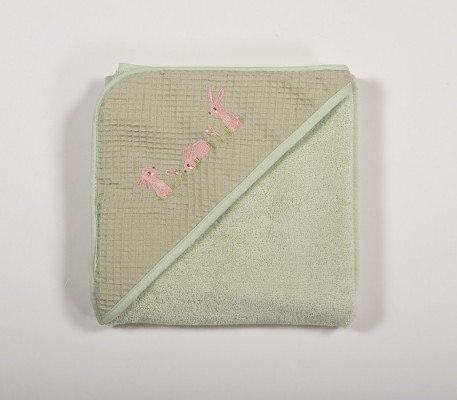 ΚΑΠΑ BAMB COUNTRY BUNNY 75X75   mint