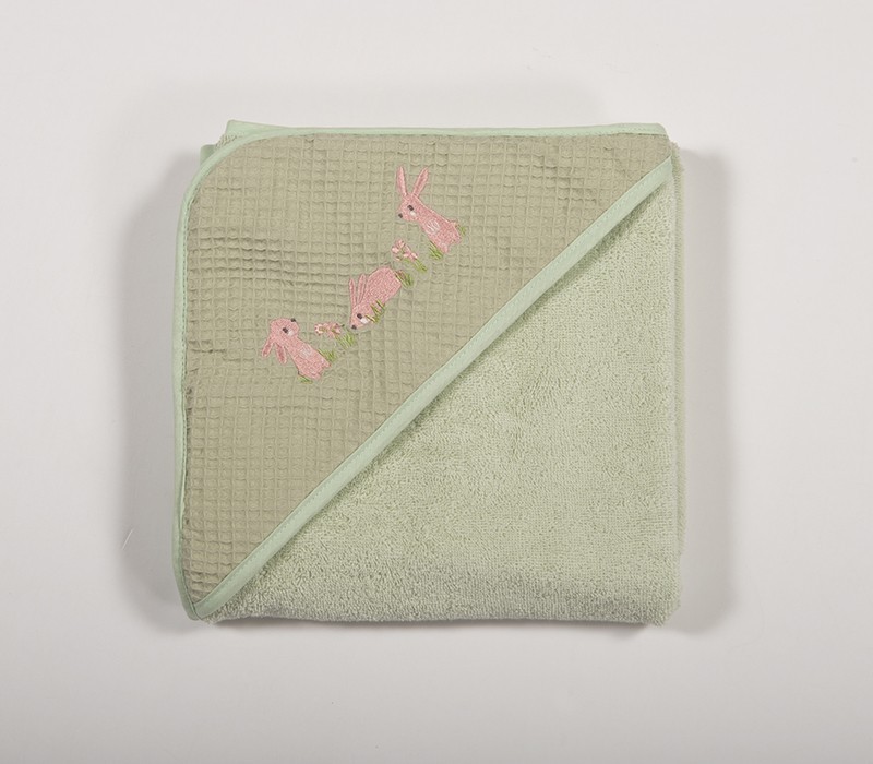 ΚΑΠΑ BAMB COUNTRY BUNNY 75X75   mint