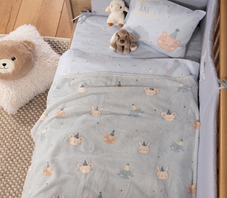 ΚΟΥΒΕΡΤΑ FLEECE ΠΟΛ.SPECIAL PARTY 110X150