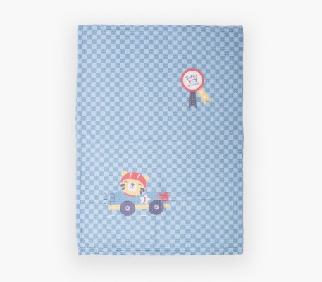ΚΟΥΒΕΡΤΑ ΒΑΜΒ ΠΙΚΕ SUPER BOY 110X150  BLUE