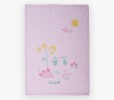 ΚΟΥΒΕΡΤΑ ΒΑΜΒ ΠΙΚΕ SPRING HAPINESS 80X110  PINK