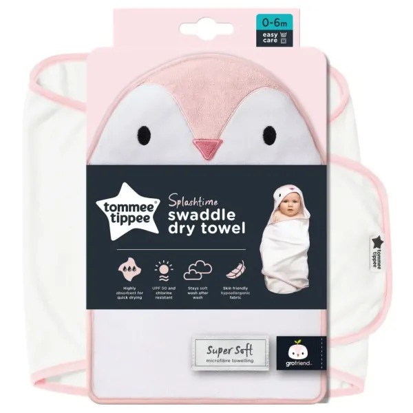 TT PENNY THE PENGUIN GRO SWADDLE DRY ΠΕΤΣΕΤΑ/ΚΟΥΚΟΥΛΑ 0-6M TT PENNY THE PENGUIN GRO SWADDLE DRY ΠΕΤΣΕΤΑ/ΚΟΥΚΟΥΛΑ 0-6M