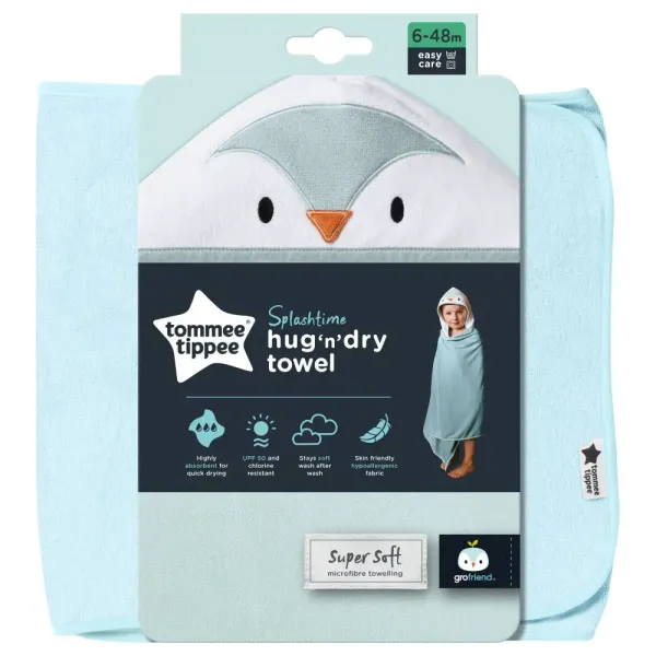 TT PERCY THE PENGUIN GRO TOWEL ΠΕΤΣΕΤΑ/ΚΟΥΚΟΥΛΑ 6-48M