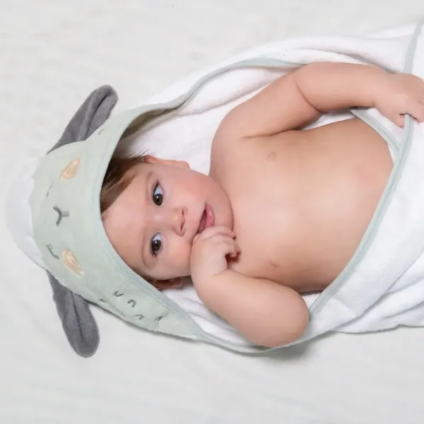 Hooded towel terry 90/90 cm Seally me