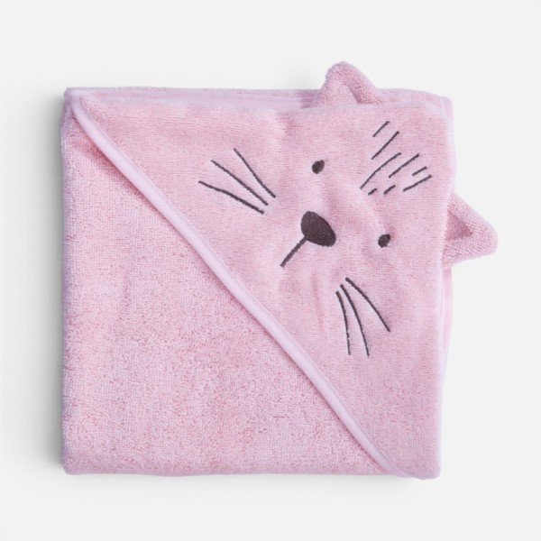 ΚΑΠΑ BAMB CATS ARE PERFECT 75X75 LOTUS PINK ΚΑΠΑ BAMB CATS ARE PERFECT 75X75 LOTUS PINK