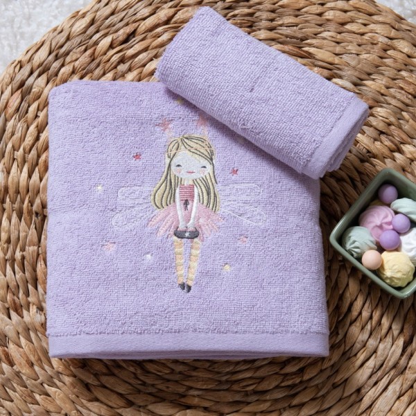 ΠΕΤΣΕΤΑ ΒΑΜΒ ΣΕΤ FAIRY TALE 2 ΤΜΧ   LAVENDER