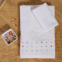 ΠΕΤΣΕΤΑ BAMB DOTS 2ΤΜΧ ECRU/PINK