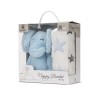 ΚΟΥΒΕΡΤΑ ΑΓΚΑΛΙΑΣ 90/75CM ΜΕ ΛΟΥΤΡΙΝΟ NAPPY BLUE