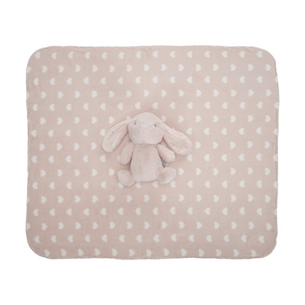 ΚΟΥΒΕΡΤΑ ΑΓΚΑΛΙΑΣ 90/75CM ΜΕ ΛΟΥΤΡΙΝΟ NAPPY PEACH
