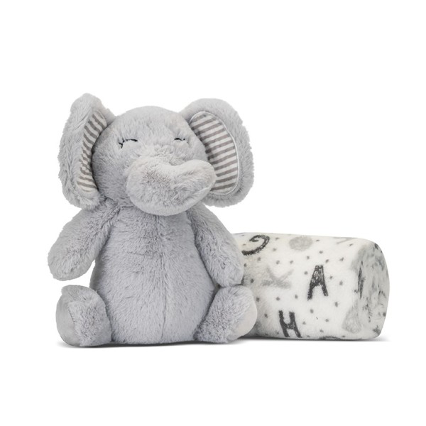 ΚΟΥΒΕΡΤΑ ΑΓΚΑΛΙΑΣ 90/75CM ΜΕ ΛΟΥΤΡΙΝΟ GREY ELEPHANT