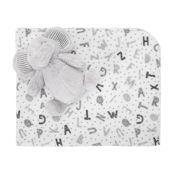 ΚΟΥΒΕΡΤΑ ΑΓΚΑΛΙΑΣ 90/75CM ΜΕ ΛΟΥΤΡΙΝΟ GREY ELEPHANT