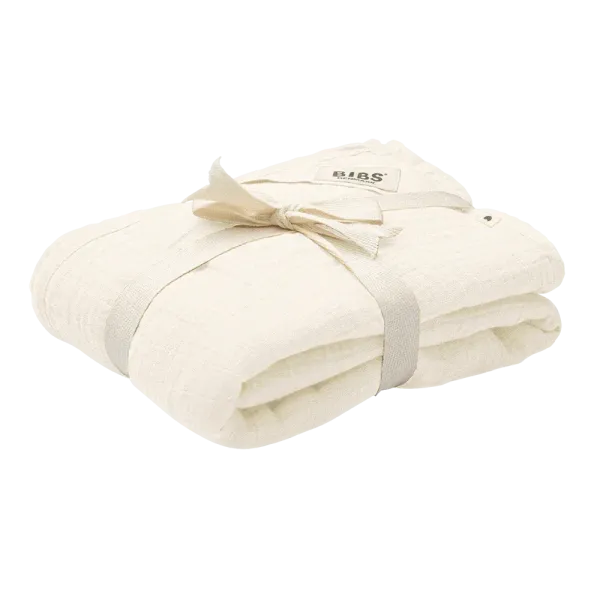 ΚΟΥΒΕΡΤΑ BIBS MUSLIN 120*120 IVORY - BIBS