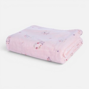 ΚΟΥΒΕΡΤΑ FLEECE ΠΟΛ.CATS ARE PERFECT 75X110 PINK