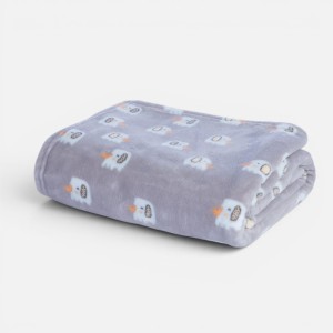 ΚΟΥΒΕΡΤΑ FLEECE ΠΟΛ.ELEPHANTS 26 75X110  GREY