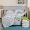 ΚΟΥΒΕΡΤΑ ΠΟΛ.BABY DOTS GREEN 100X140 GREEN