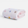 ΚΟΥΒΕΡΤΑ ΠΟΛ.BABY DOTS PINK 75X100  PINK