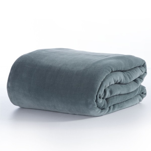 ΚΟΥΒΕΡΤΑ FLEECE ΠΟΛ.COSY 160X220   DUSTY BLUE