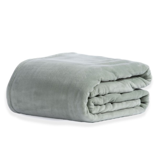 ΚΟΥΒΕΡΤΑ FLEECE ΠΟΛ.COSY 160X220   SEA GREEN