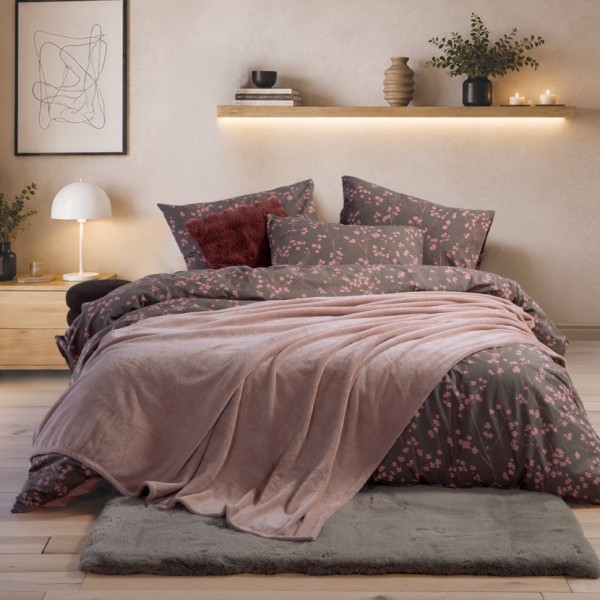 ΚΟΥΒΕΡΤΑ FLEECE ΠΟΛ.COSY 160X220  PINK
